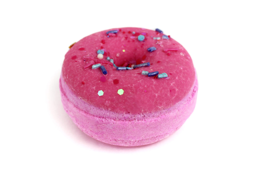 Pink Glam Fizzy Donut Bath Bomb | LS Divine | lsdivine | La Savonnerie Divine