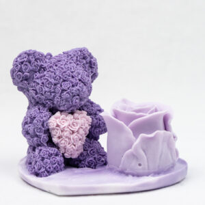 Rose Teddy Bear Soap