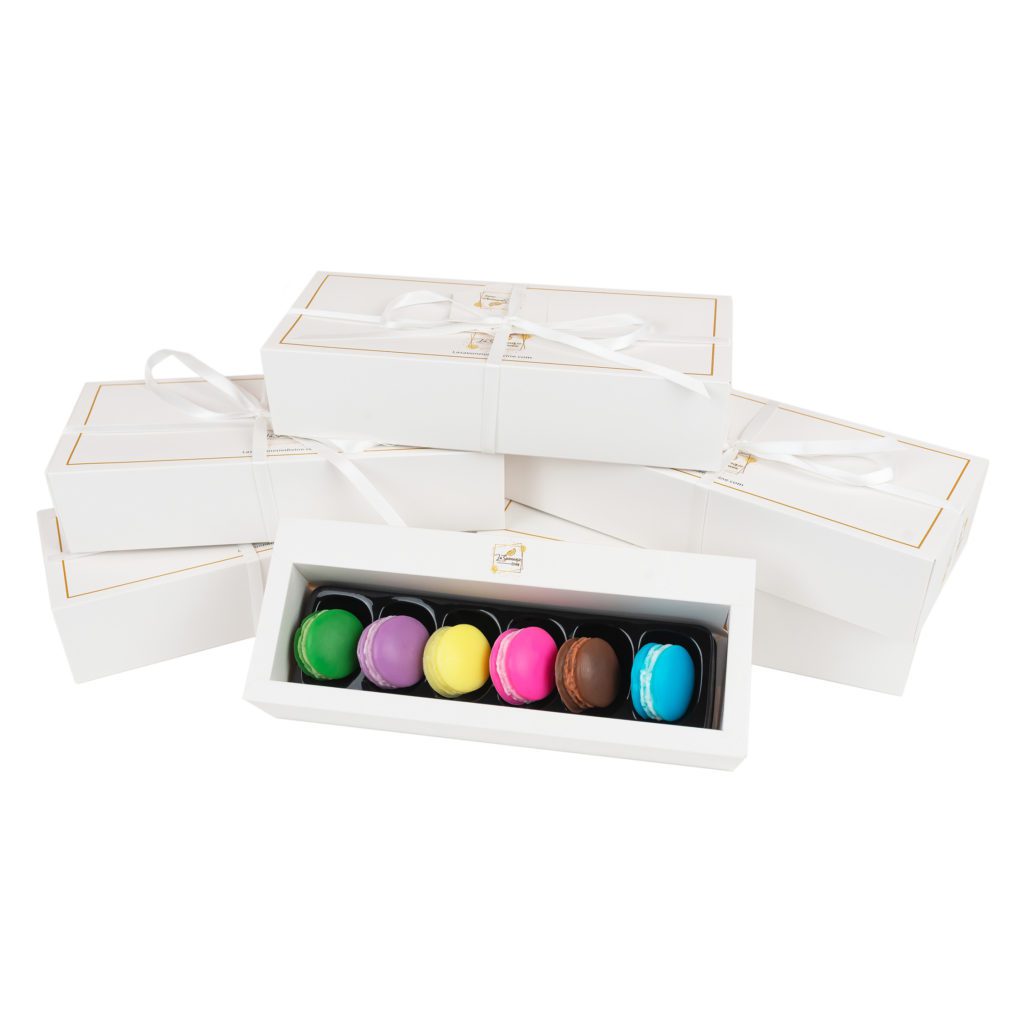 Box of Macaron Cookie Soaps