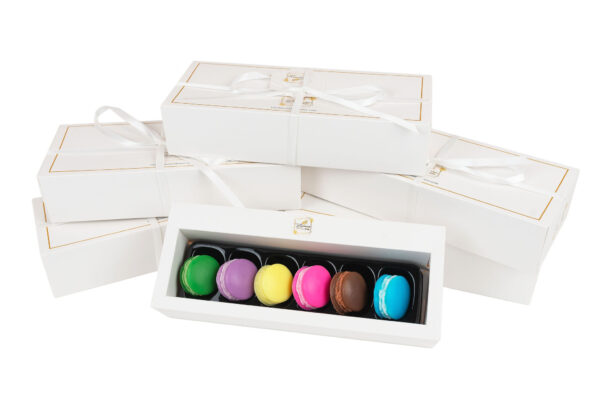 Box of Macaron Cookie Soaps