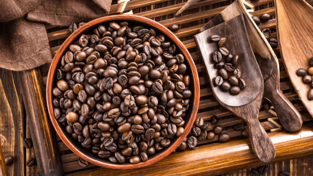Coffee beans found in bath bombs