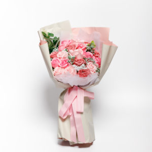 Romantic Pink Flower Bouquet
