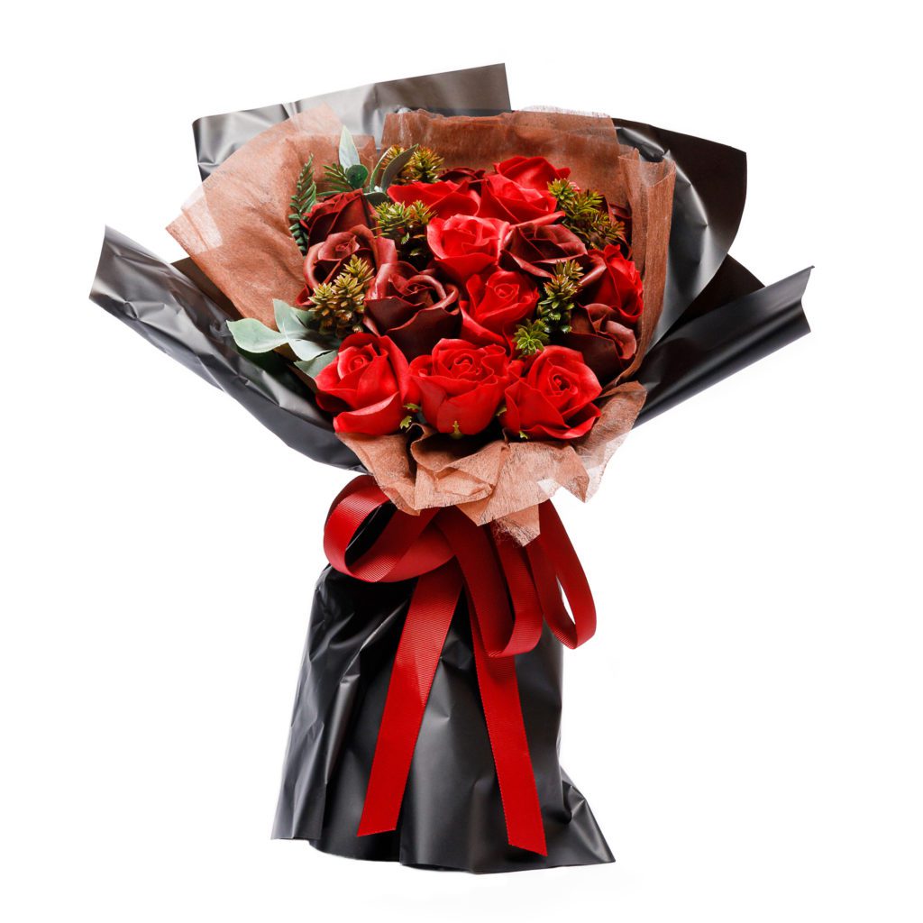 Romantic Red Roses Bouquet