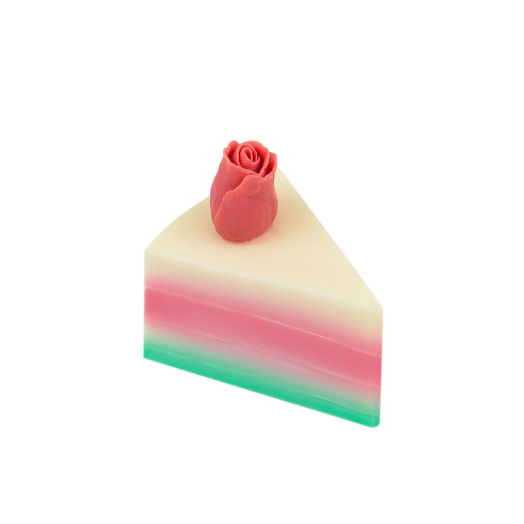 Rose Cake Soap | LS Divine | lsdivine | La Savonnerie Divine