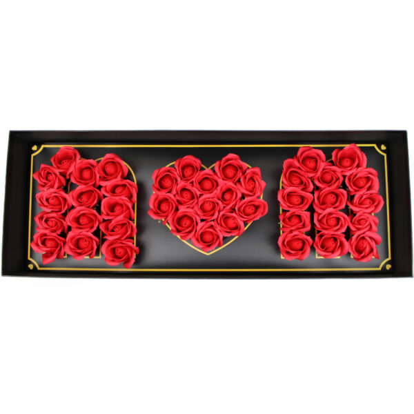 Red MOM Soap Roses Bouquet