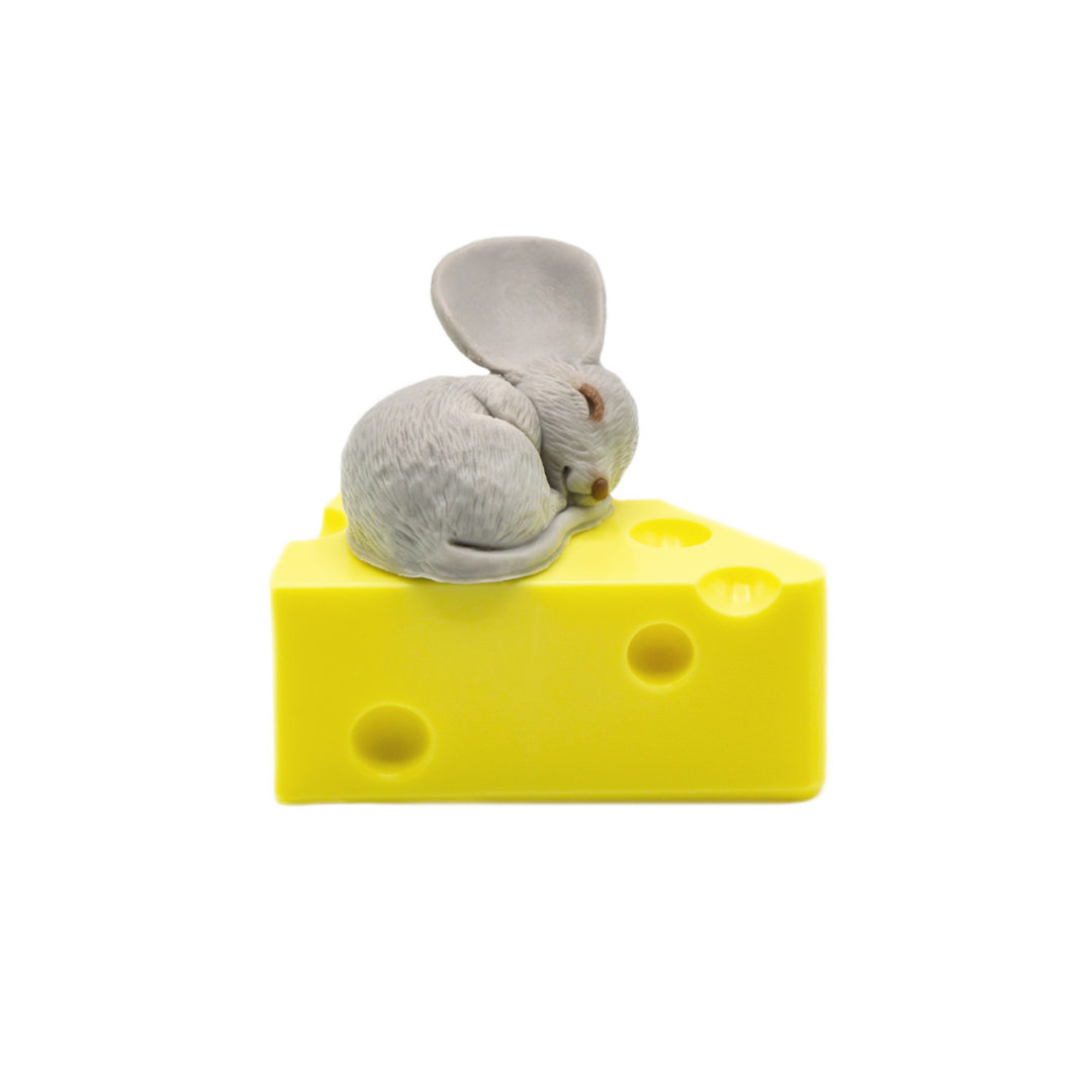Sleepy Mouse on Cheese Soap | LS Divine | lsdivine | La Savonnerie Divine