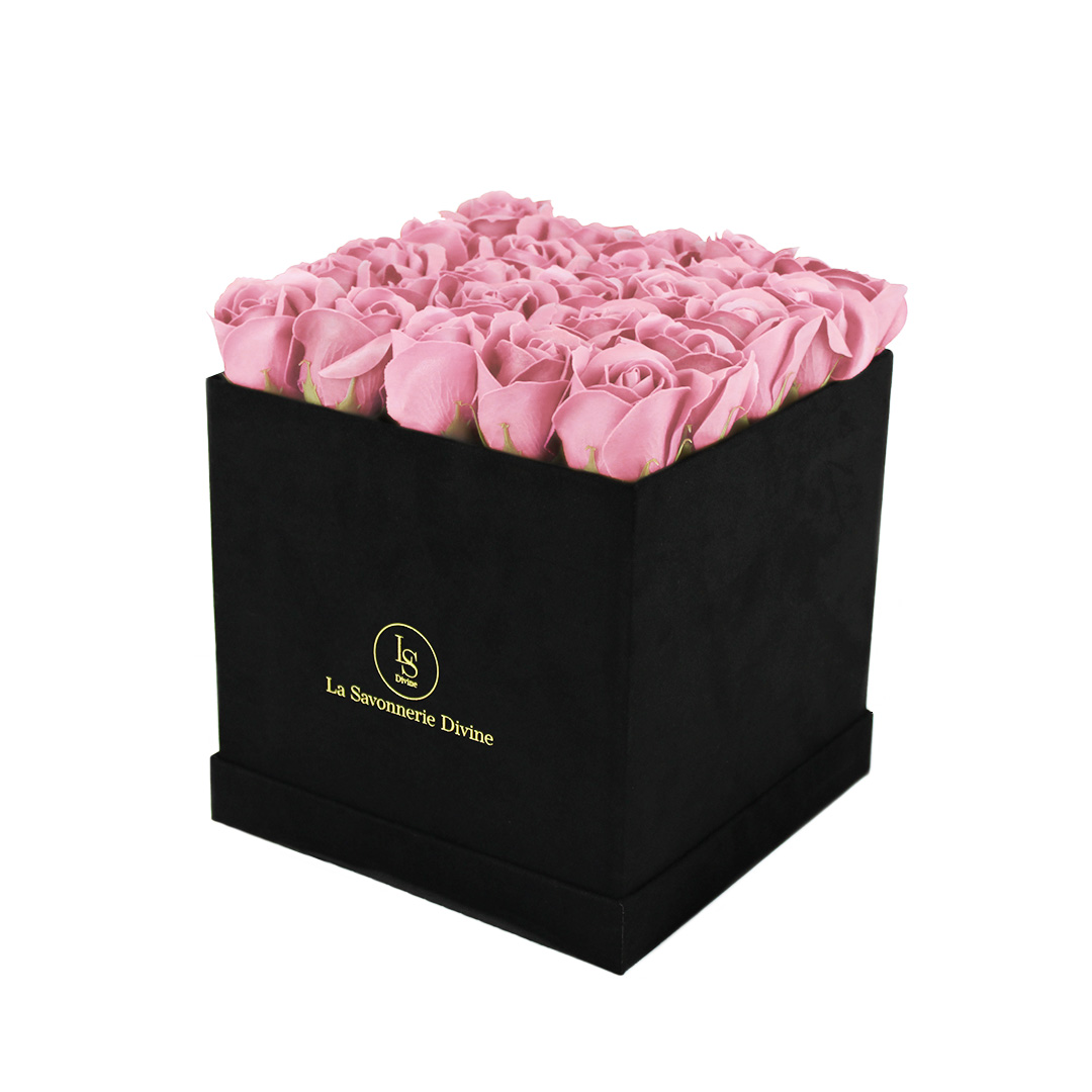 Solid Color Fancy Square Blank Gift TagsBubblegum Pink