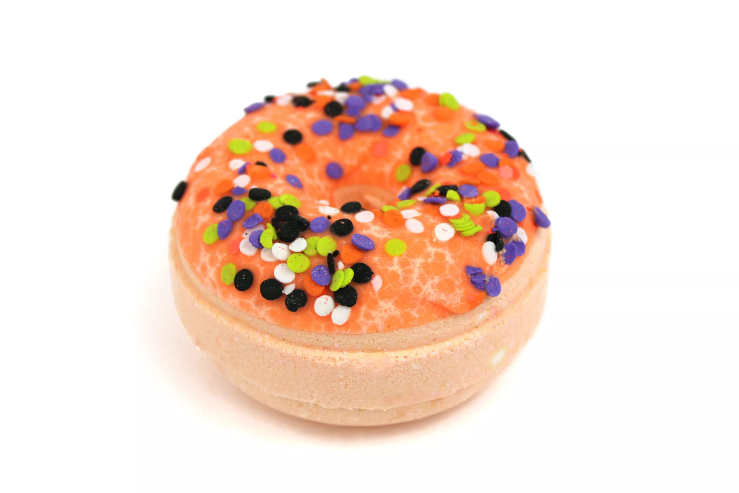 Peach Passion Fizzy Donut Bath Bomb | LS Divine | lsdivine | La Savonnerie Divine