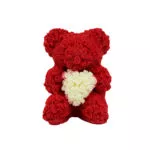 Rose Teddy Bear Heart Soap | LS Divine | lsdivine | La Savonnerie Divine