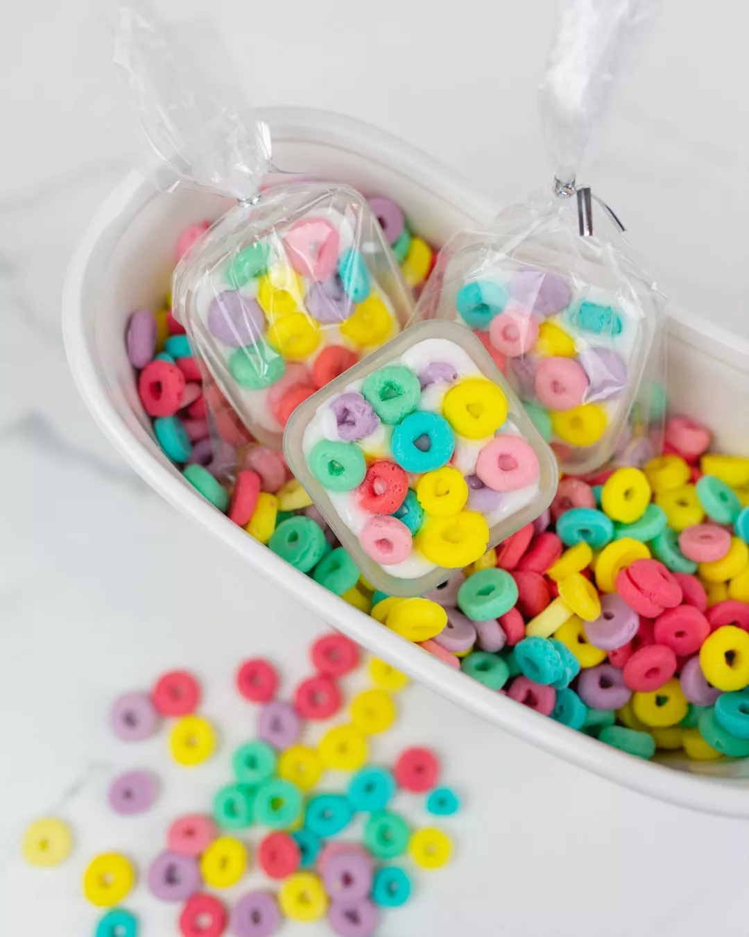Fruit Loop Cup Soap | LS Divine | lsdivine | La Savonnerie Divine
