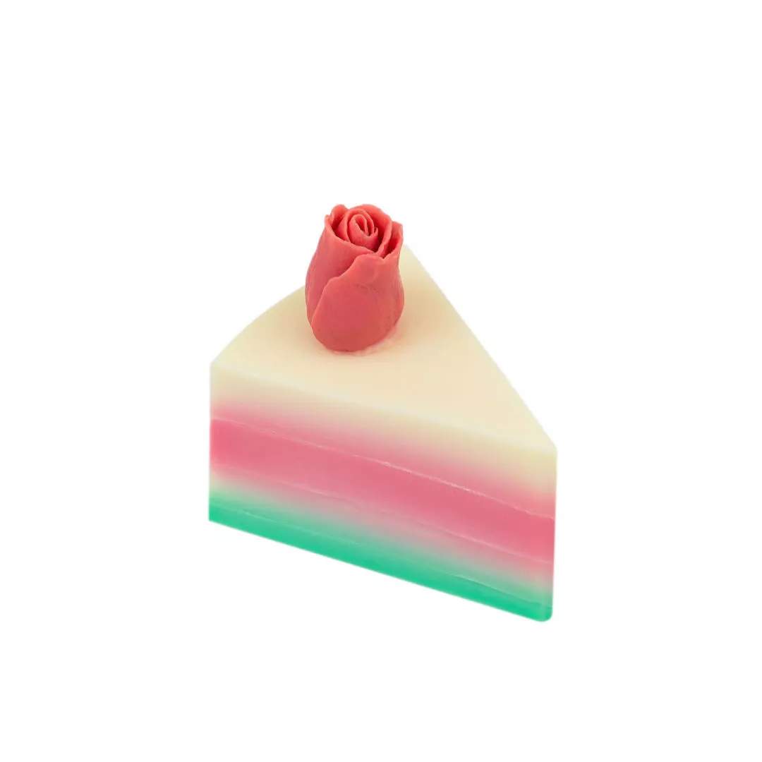Rose Cake Soap | LS Divine | lsdivine | La Savonnerie Divine