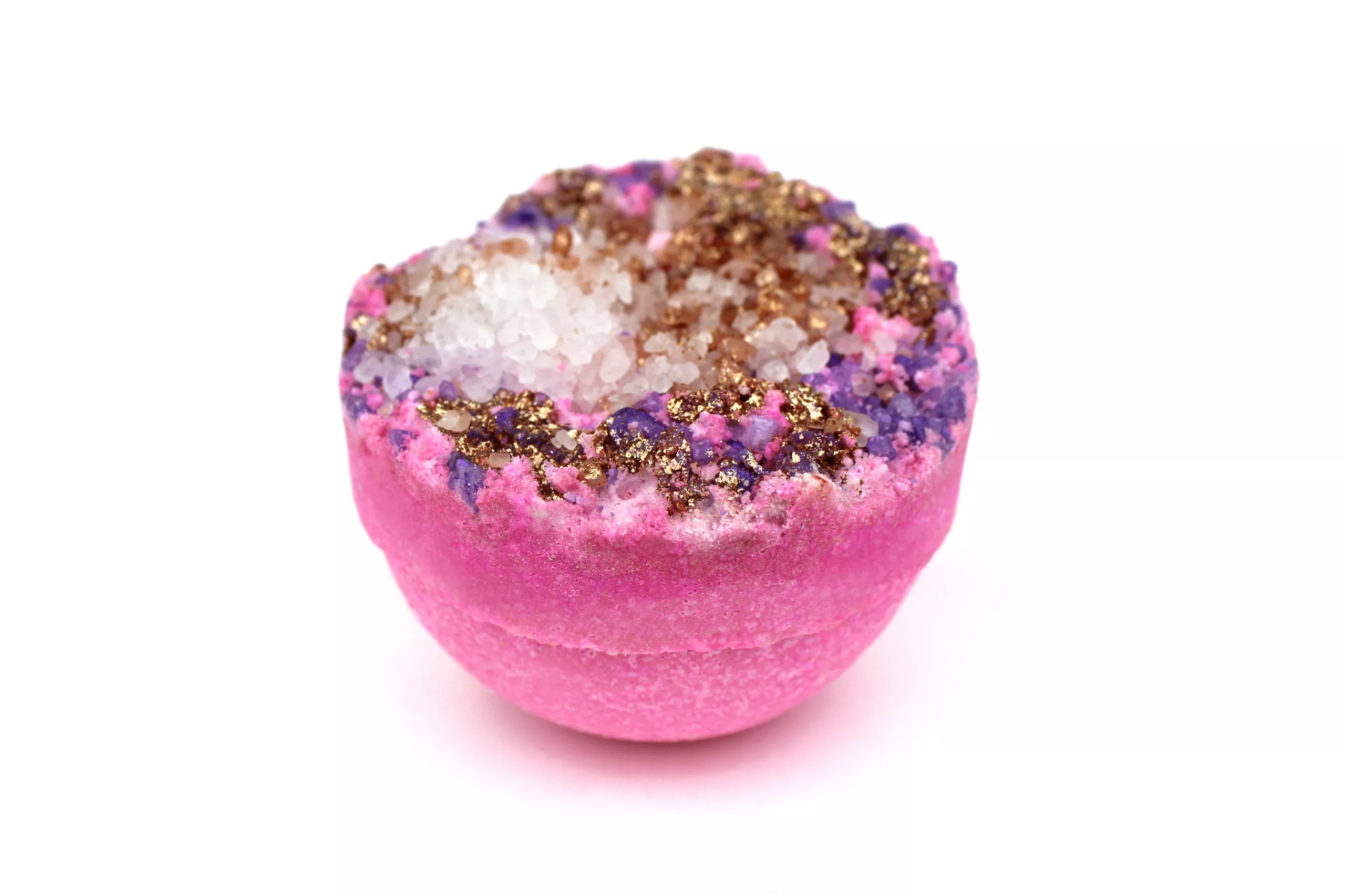 Pink Glam Crystal Bath Bombs | LS Divine | lsdivine | La Savonnerie Divine